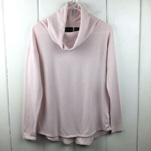 Rachel Zoe Pink Sweater,  Pastel Pink Cowl Neck Top, Size - XS